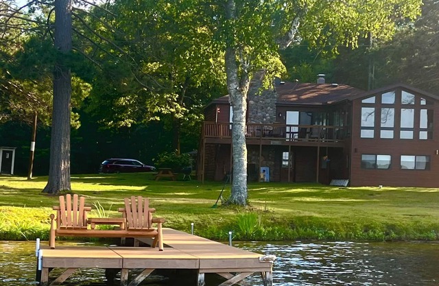 Beautiful Lake Home with 200 Feet of Private Frontage