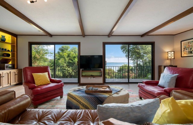 Beautiful lake views from every room