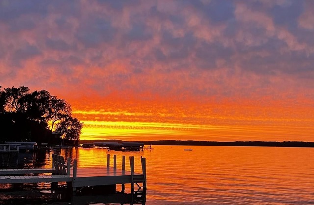 Beautiful lake views from updated property