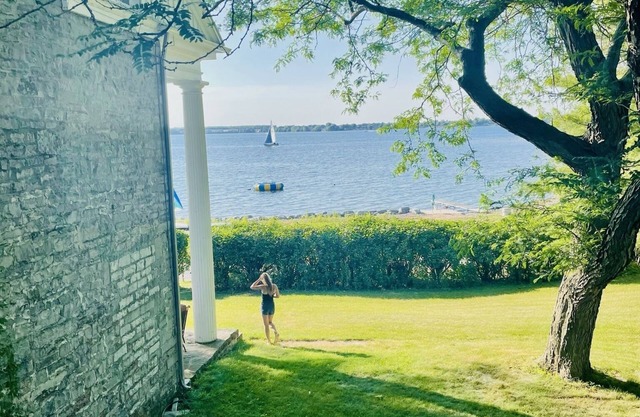 Beautiful Lakeside Stone Mansion w Massive Waterfront & all the toys and views