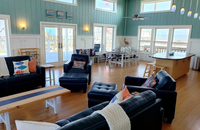 Schöne, große, moderne Haus am Strand