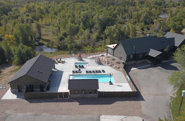 Beautiful Lodge and River Ranch Property for up to 120 people.