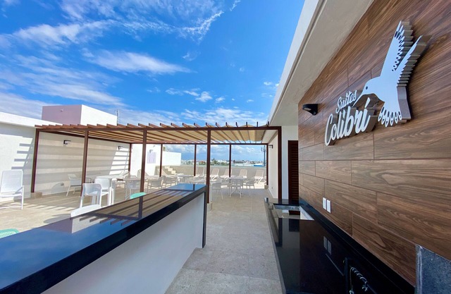 Playa del Carmen Beautiful loft with roof pool, balcony, gym high-speed internet