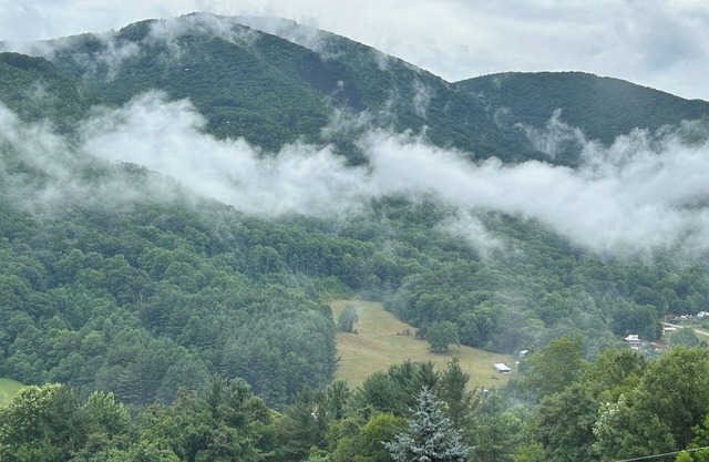 Beautiful Misty Mountain Views from a quaint cottage in Maggie Valley!