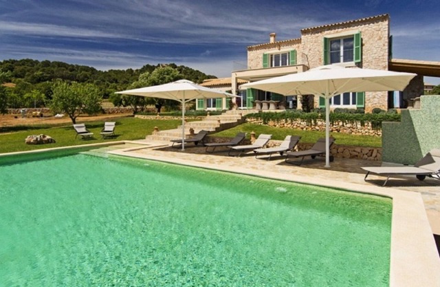 Wunderschöne Neubaufinca mit Blick aufs Meer und Insel Cabrera für 10 Personen