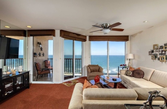 BEAUTIFUL OCEAN VIEW--STEPS TO THE BEACH