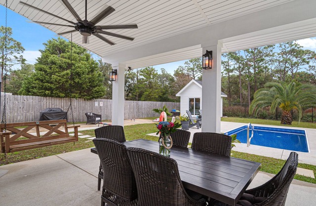 Beautiful Pool Home and Great Backyard for Corn Hole! Pool is not heated