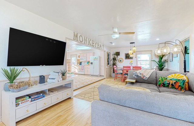Beautiful remodeled home near beach with 2 decks, gas grill & large fenced yard