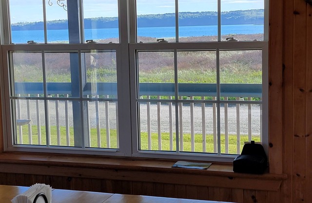 Schönes Ferienhaus mit direktem Meerblick.