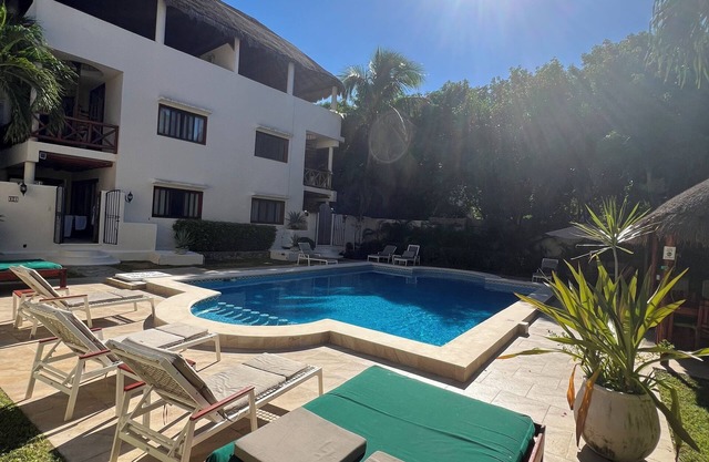 Wunderschönes Ferienhaus in Tulum Pueblo mit Pool in der Nähe von Strände
