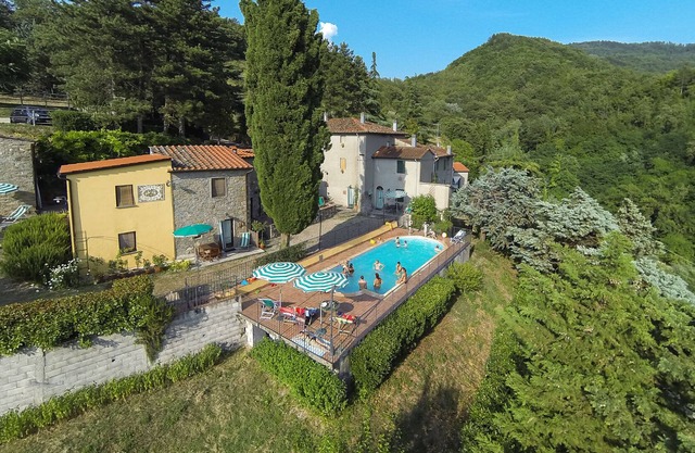 Bella Tuscany House, ein atemberaubender Blick von dem Apenninen Ketten & Schwimmbad
