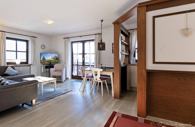 Schöne Ferienwohnung Kathi mit Bergblick in Wallgau