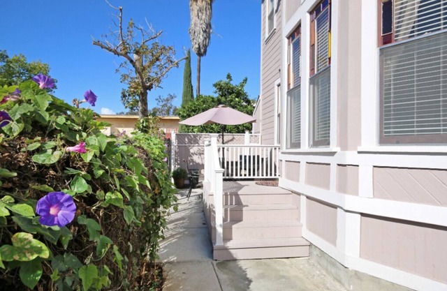Schöne 1 BR-Einheit im Victorian House Hotel liegt am Hang oberhalb von Downtown San Diego