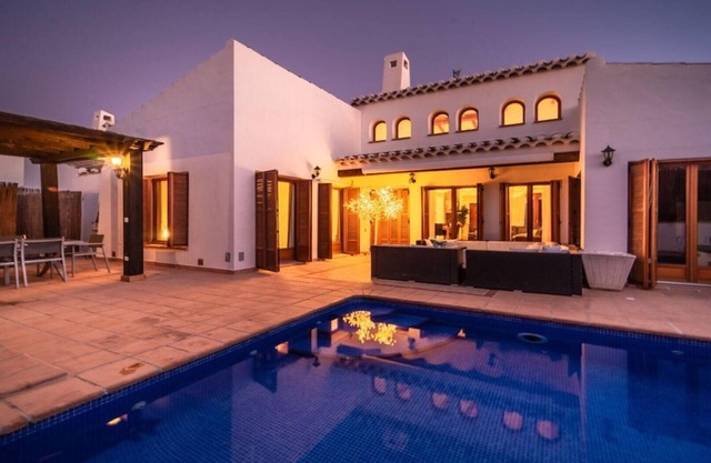 Beautiful Villa with Entertaining Areas and Private Pool, Heated if Required, on the Beautiful El Valle Golf Resort BLE7
