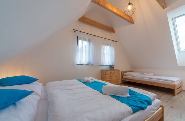 Wunderbares Ferienhaus für 5 Leute mit W-LAN, TV, Terrasse, Haustiere erlaubt und Parkplatz