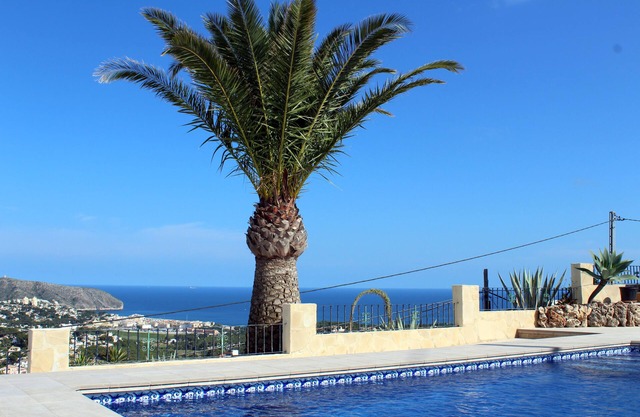 Beautiful villa private pool stunning Panoramic Sea & Mountain Views in Moraira,