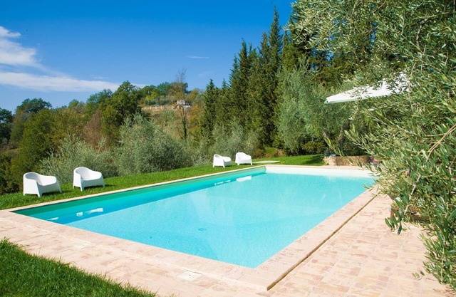 Schöne Villa mit großem Pool in der Nähe von Rom in den Sabina Hills 6-12 Personen
