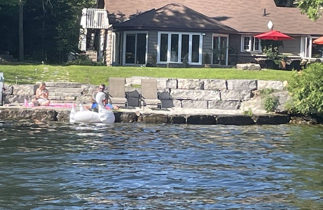 Beautiful Waterfront Fully Contained 2 Bedroom Suite with Dock.