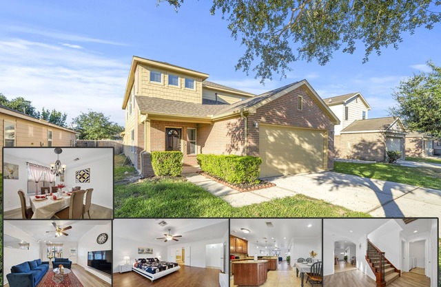 Beautiful & Wide House 4Bedroom near IAH Airport