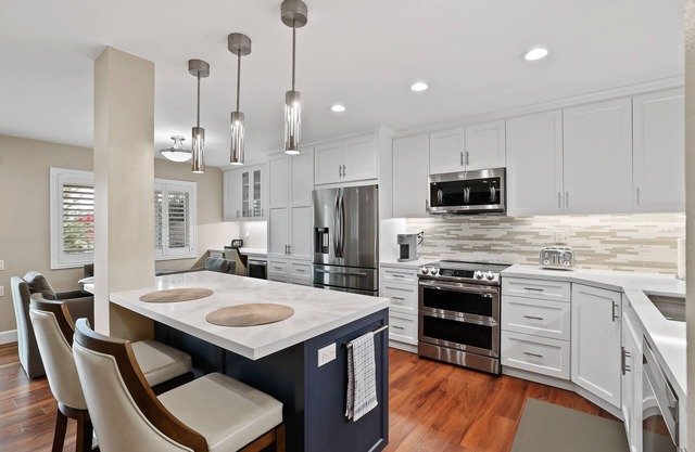 Beautifully remodeled 2 BD /2 BA 1st Floor Condo in Beach Close 55+ Community