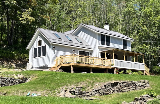 Beautifully-restored mountain farmhouse with 80 acres of private trail access