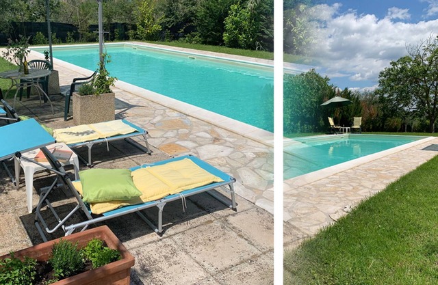 Wunderschön gelegene freistehende Familienvilla Umbrien / Toskana Castiglione del Lago