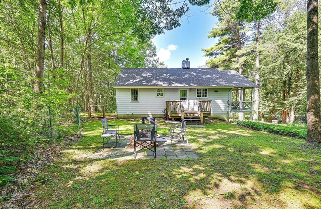Becket Home w/ 3-Season Porch: Walk to Lake Access