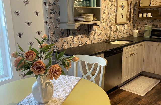 "BEE Home away from Home!" A pioneer charmer, fully updated with buzzing decor.