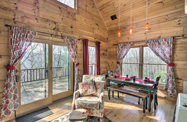 Beech Mountain Cabin with 180 Views Near Hiking!
