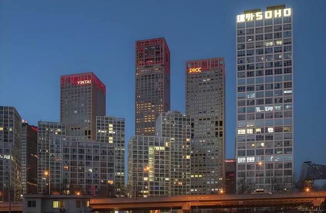 Beijing CBD luxury apartment