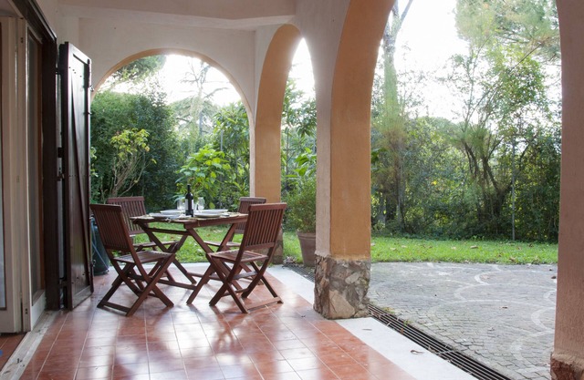 Bel Poggio Landhaus STANDARD Teil der Villa mit Garten