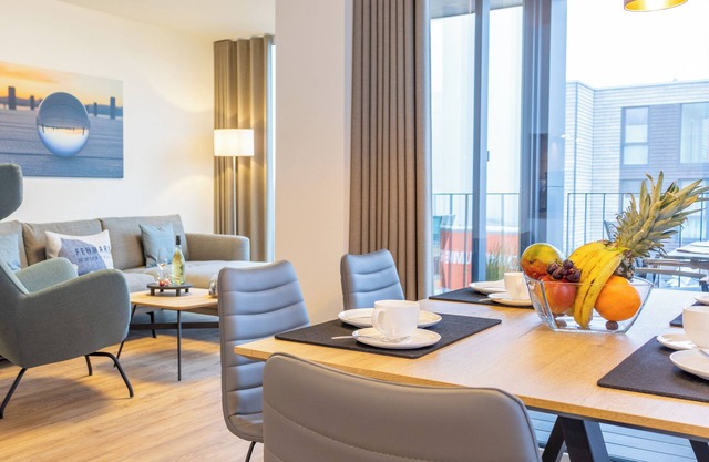 BeltBlick 22 - Stilvolle Ferienwohnung mit Sauna direkt an der Ostsee!