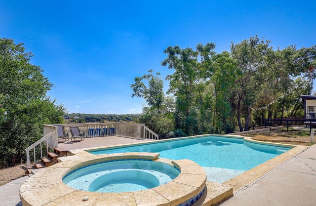 Belton Home w/ Pool + Deck - Walk to Lake Beach!