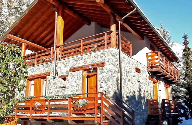 Chalet in der ruhigen Gegend von Antey Saint Andre