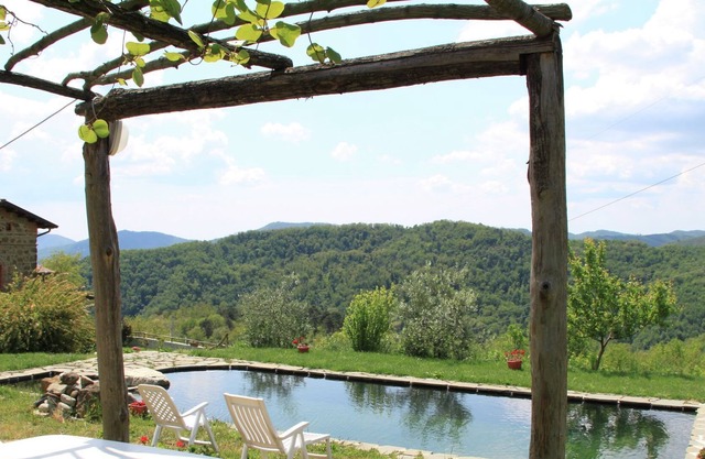 Gemütliches Ferienhaus in Canossa mit Pool