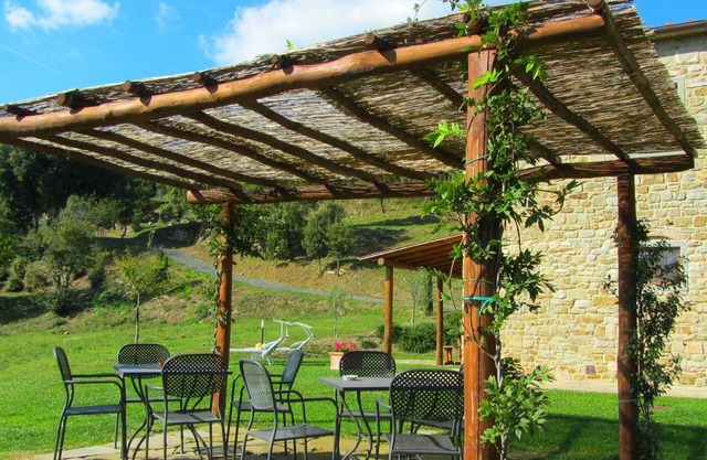 Wohnung in einem modernen Ferienhaus mit Swimmingpool in Anghiari