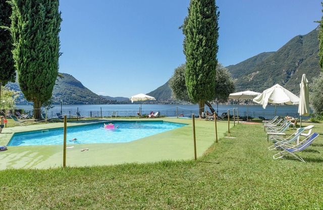 Seeblick Apartment mit Terasse im Centro Turistico La Cava
