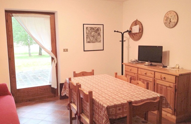 Schönes Ferienhaus bei Pozza di Fassa mit Garten
