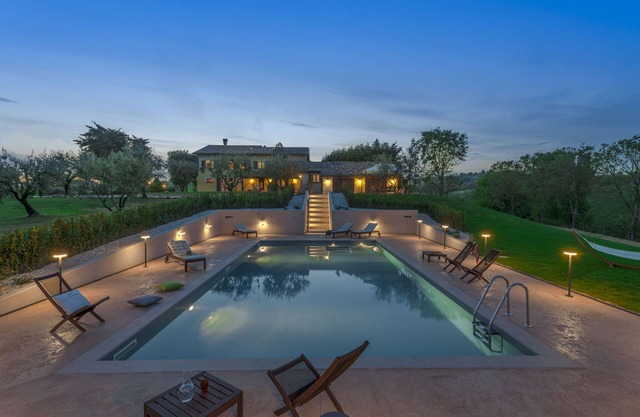 Ferienhaus mit Pool