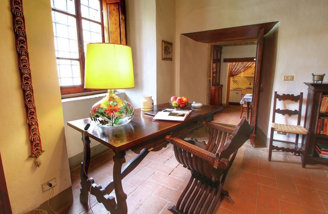 Wohnung in einem Bauernhaus mit Swimmingpool