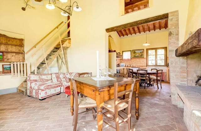 Gemütliches Ferienhaus in der Toskana, Italien mit Hof-Blick