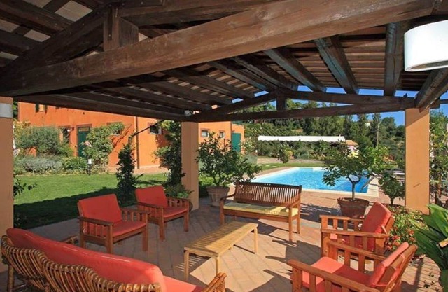 Ferienhaus in Monteroberto mit privatem Pool