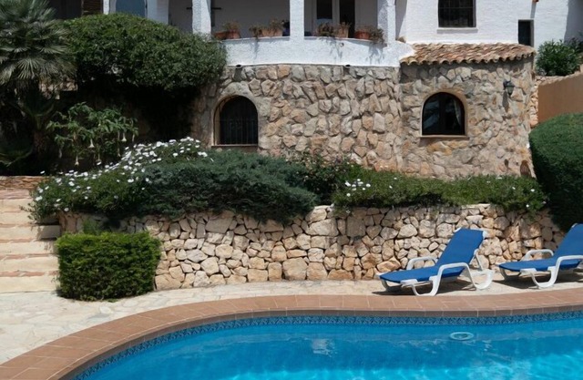 Benissa Costa Villa für 16 Personen mit privatem Pool und herrlichem Meerblick