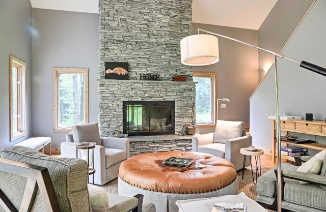Berkshires Home on 11 Acres with Pond and 2 Fire Pits!