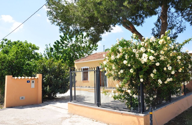 Zwischen Orange und Zitronen. Gemütliches Haus 1 min von Orihuela und 20 m vom Strand entfernt