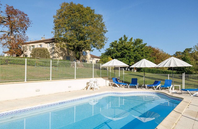 Ferienhaus La Métairie près de Bordeaux mit Pool