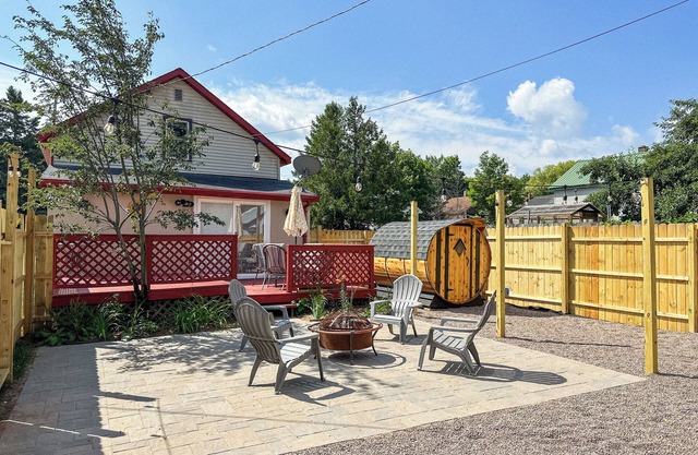 Big Bay Getaway - Outdoor sauna and extra parking for snowmobiles & trailers!