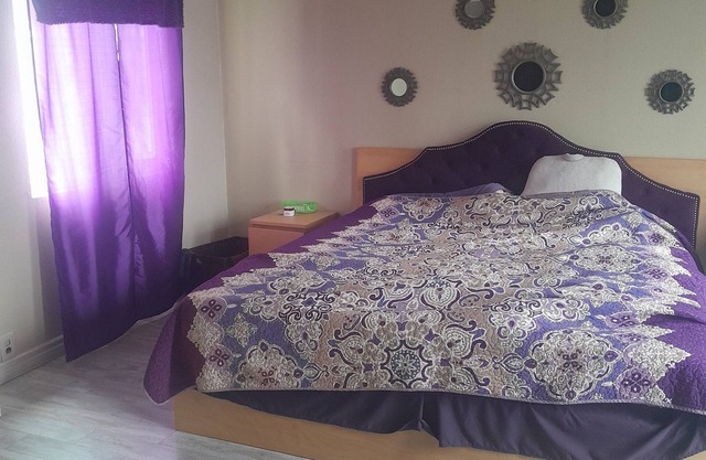 Master bedroom with a beautiful view of Bonita golf course and Cal King Bed