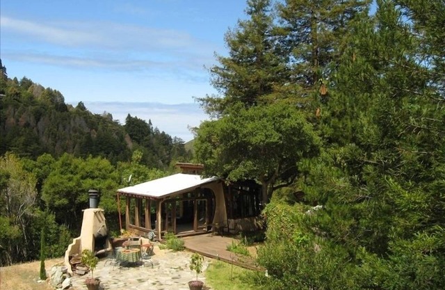 Big Sur Dream Home Völlig privat mit einem Whirlpool im Freien und Kamin.