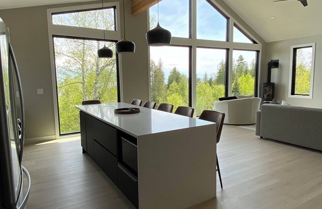 Big views of Lake Superior await you in this two bedroom, two bath cabin!
